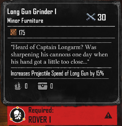 Long Gun Grinder I (Required:Rover 1)